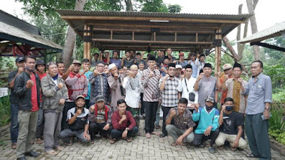 Puluhan Tokoh Kadugenep Dukung Nasrul-Eki, Untuk Perubahan Kabupaten Serang
