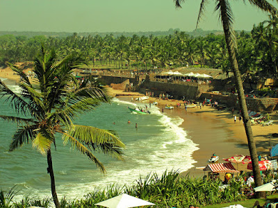 Playa en Goa