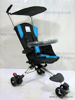 1 BabyElle S300 Wave LightWeight Baby Stroller with Travel Bag