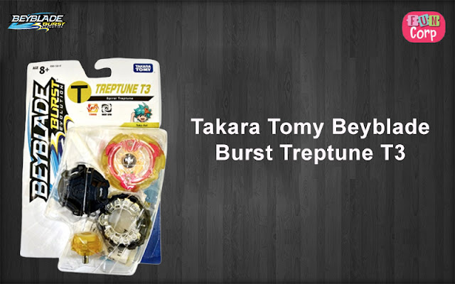 Takara Tomy Beyblade Burst Treptune T3: