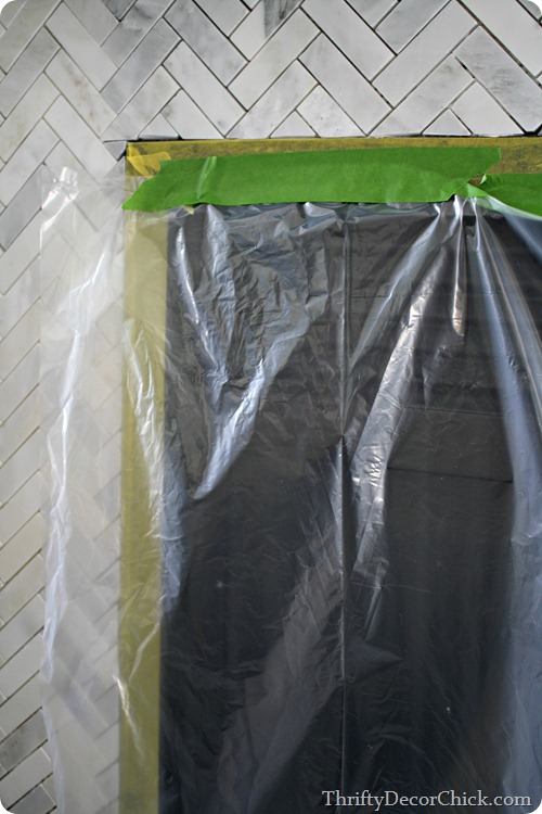 grouting tile