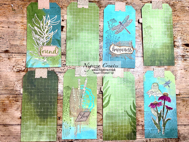 One Sheet Wonder: Making 8 Journalling Tags