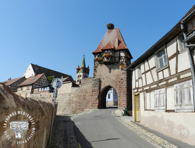 CHÂTENOIS (67) - Remparts médiévaux