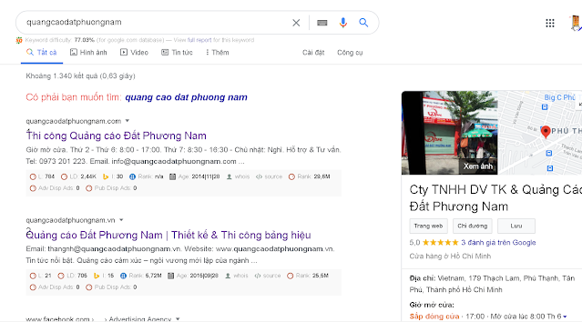 Thiết kế web chuẩn SEO - www.quangcaodatphuongnam.com