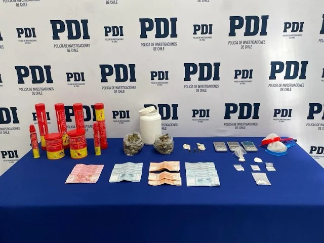 PDI desarticula banda criminal por microtráfico en Quellón