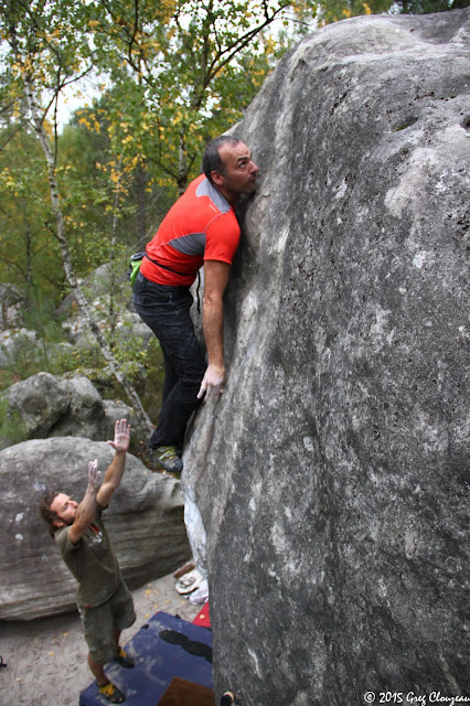 David attrape les Sabots d'Hélène, 7A, au 95.2, Trois Pignons, (C) 2015 Greg Clouzeau