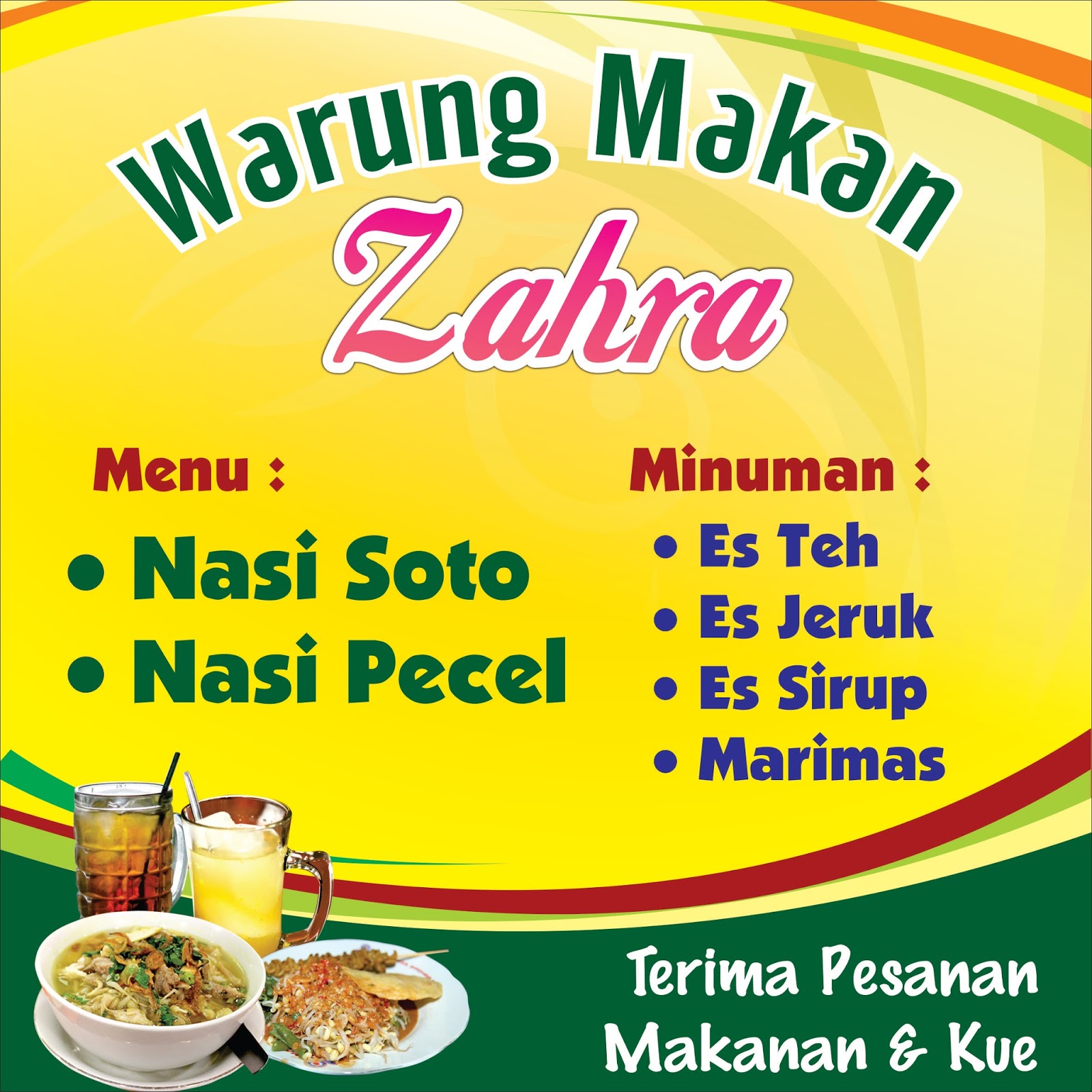  Desain  Spanduk  Warung 