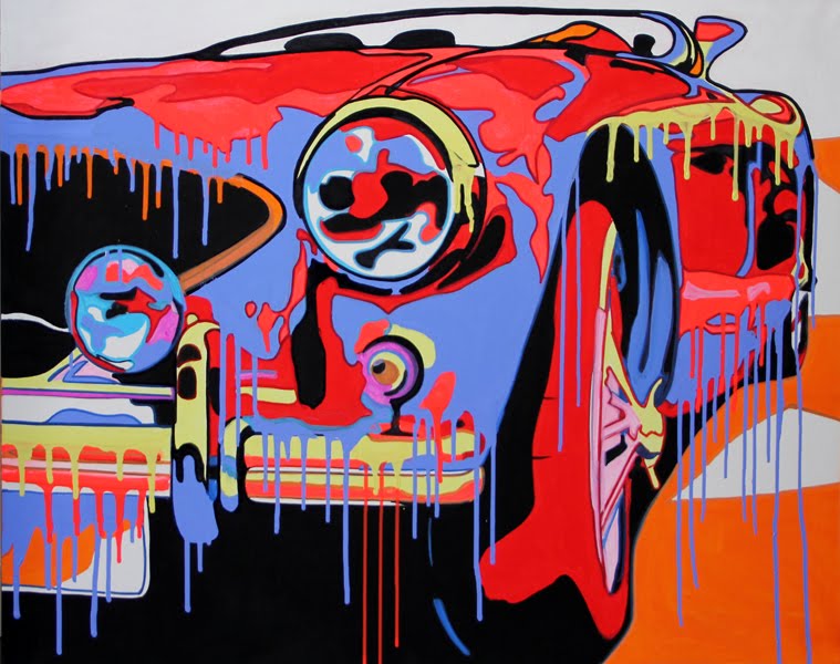  in my opinion a vivid reflection of Yuliya's perception of classic cars