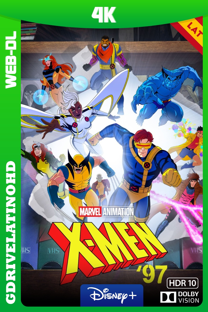 X-Men ’97 (2024) Temporada 1 [10/10] WEB-DL 4K DV HDR10 Latino-Inglés