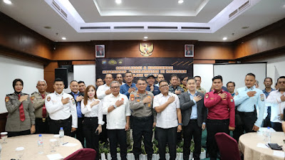 Ditpamobvit Polda Kepri Berikan Sosialisasi Pembinaan dan Keamanan Kepada Asosiasi Pariwisata Kota Batam 
