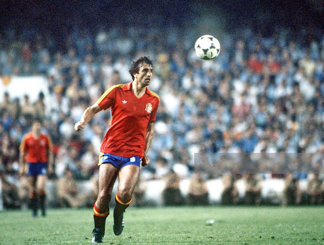 José Ramón Alexanco. SELECCIÓN DE ESPAÑA 1 SELECCIÓN DE HONDURAS 1 Miércoles 16/06/1982. XII Copa del Mundo España 1982, primera fase, Grupo 5, jornada 1. Valencia, España, estadio Luis Casanova: 49.562 espectadores. GOLES: 0-1: 8’, Zelaya. 1-1: 66', López Ufarte, de penalti.