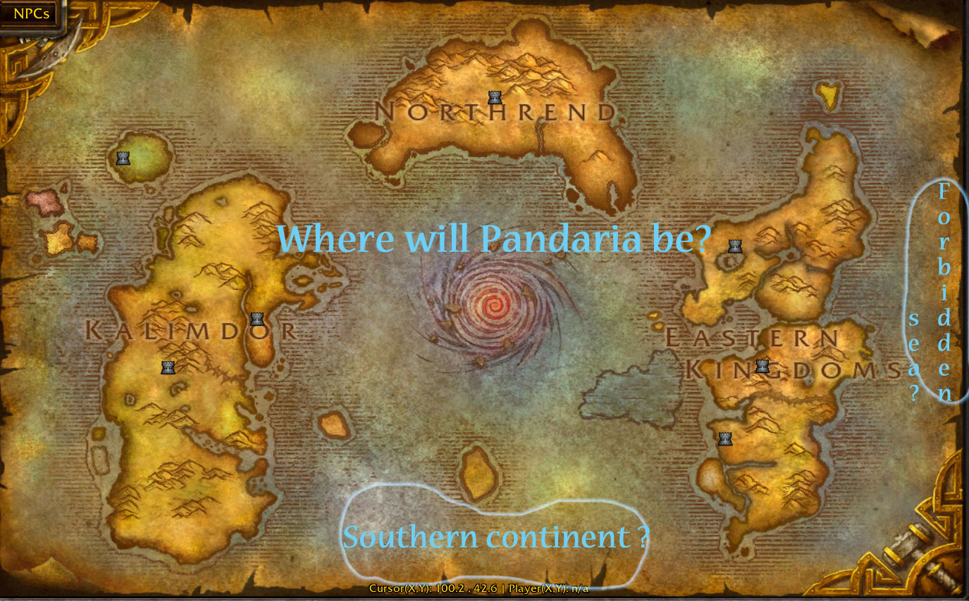 Pandaria Map