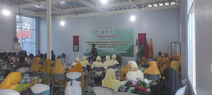 Tabligh Akbar dalam rangka Pengukuhan dan serah terima Jabatan Pimpinan Cabang Muhammadiyah, Aisyiah dan Nasyiatul Aisyiyah Kecamatan Sekampung periode 2022 - 2027
