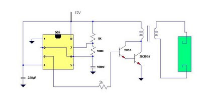 40W  FLUORESCENT  INVERTER PROJECT JPG