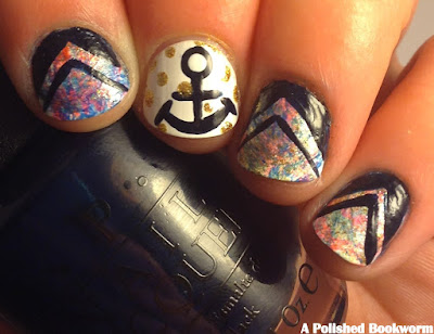 Anchor Nail Art Tutorial