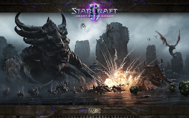 starcraft 2: hots wallpaper