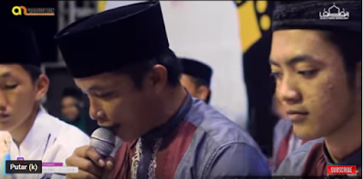 Terbaru Lirik “Menebar Senyum Sejuta Kedamaian” Vocal Ahmad Tumbuk Majlis Pemuda bersholawat At-taufiq 