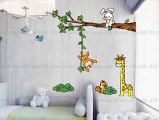 Pegatinas, Decoración Habitación, Niños