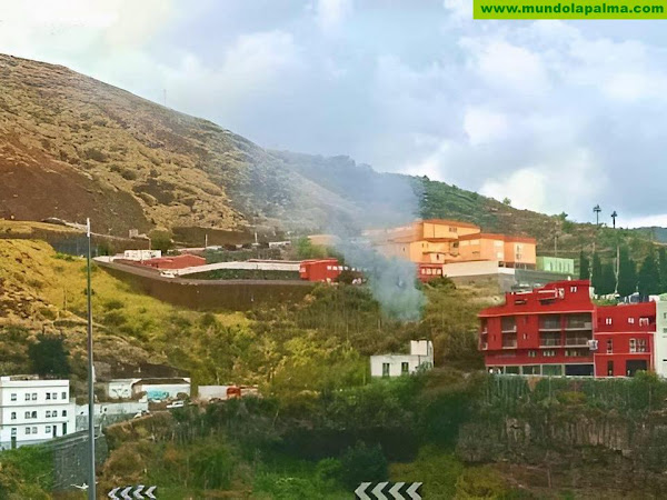 Conato de incendio en Santa Cruz de La Palma
