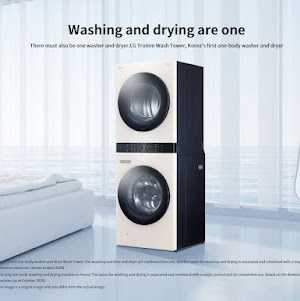 Máy giặt sấy lồng đôi LG Tromm Wash Tower W16EE - High class Tower