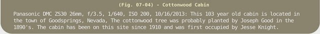 Image Title Bar 63 Fig 07-04 Cottonwood Cabin