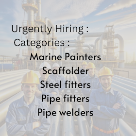  Urgently Hiring Below positions