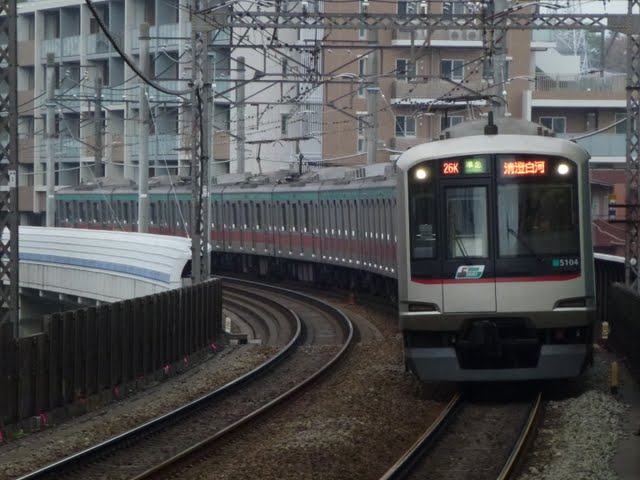 東京メトロ半蔵門線　田園都市線　準急　清澄白河行き1　5000系