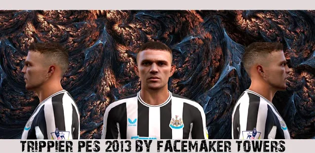 Kieran Trippier Face For PES 2013