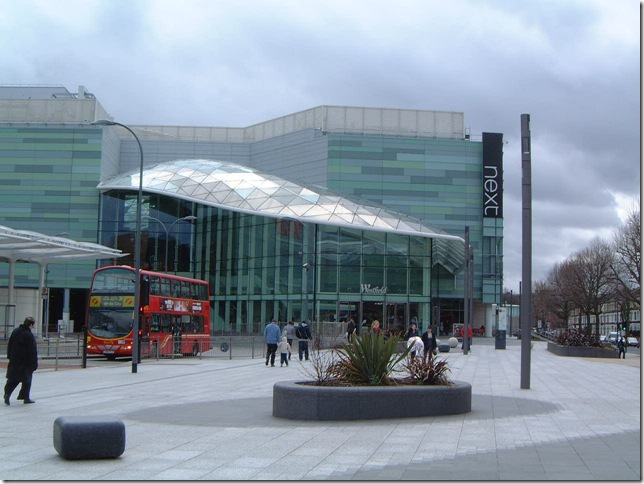 Westfield from Wood Lane