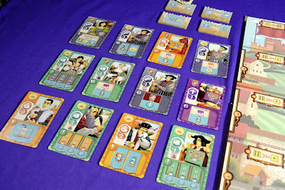 Market cards for Coimbra boardgame