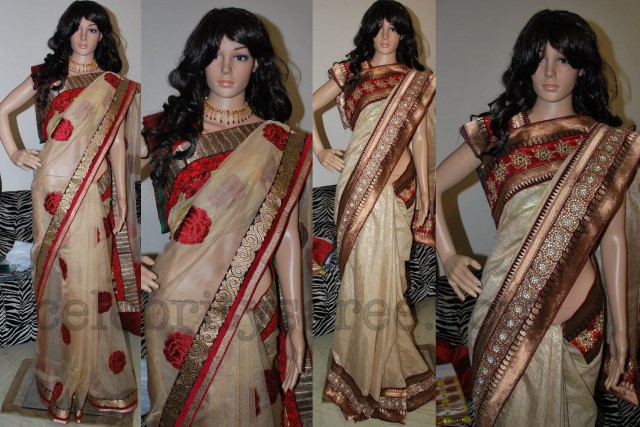 Designer Work Sarees