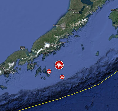 TERREMOTO DE 7,8 GRADOS EN PENINSULA DE ALASKA, 22 DE JULIO 2020