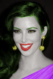 Kim Kardashian is The Joker