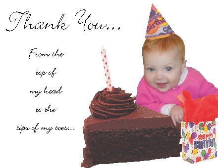 These birthday thank you cards are going to express your token of thankful 