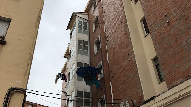 Ascensor en un edificio de Barakaldo