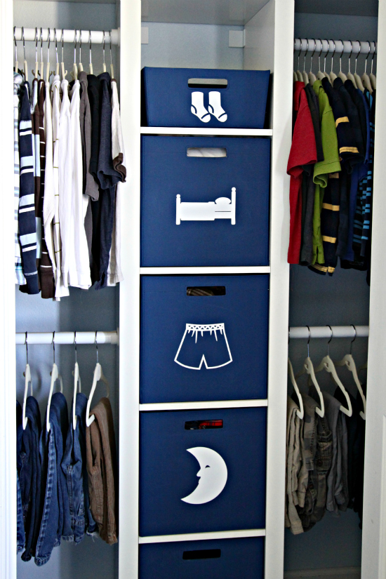 IHeart Organizing: Conquering Clothing Clutter: Kid's Closet