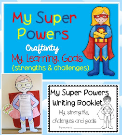 Image Super Powers Craftivity - Learning Goals