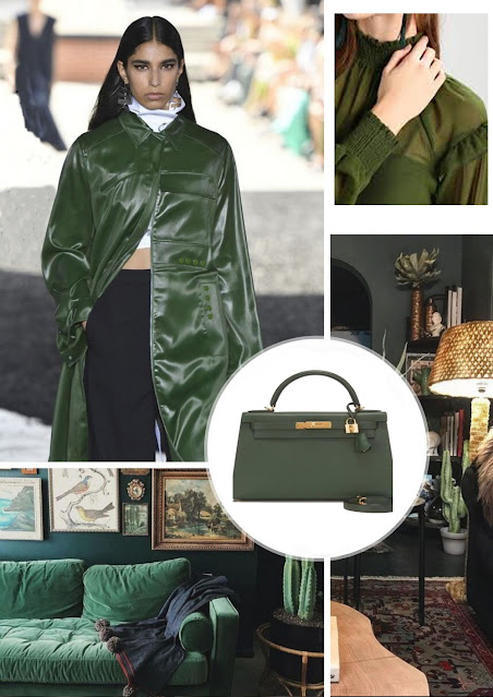 verde chive colore tendenza autunno 2020 come abbinare il verde chive verde chive nell'abbigliamento verde chive nell'interior design verde chive in arredamento mariafelicia magno fashion blogger colorblock by felym