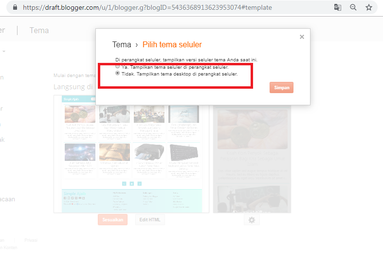 Panduan Lengkap Template Simple Responsive