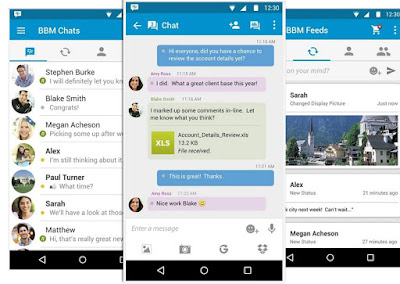 BlackBerry Messenger For Android (BBM) Terbaru 2016