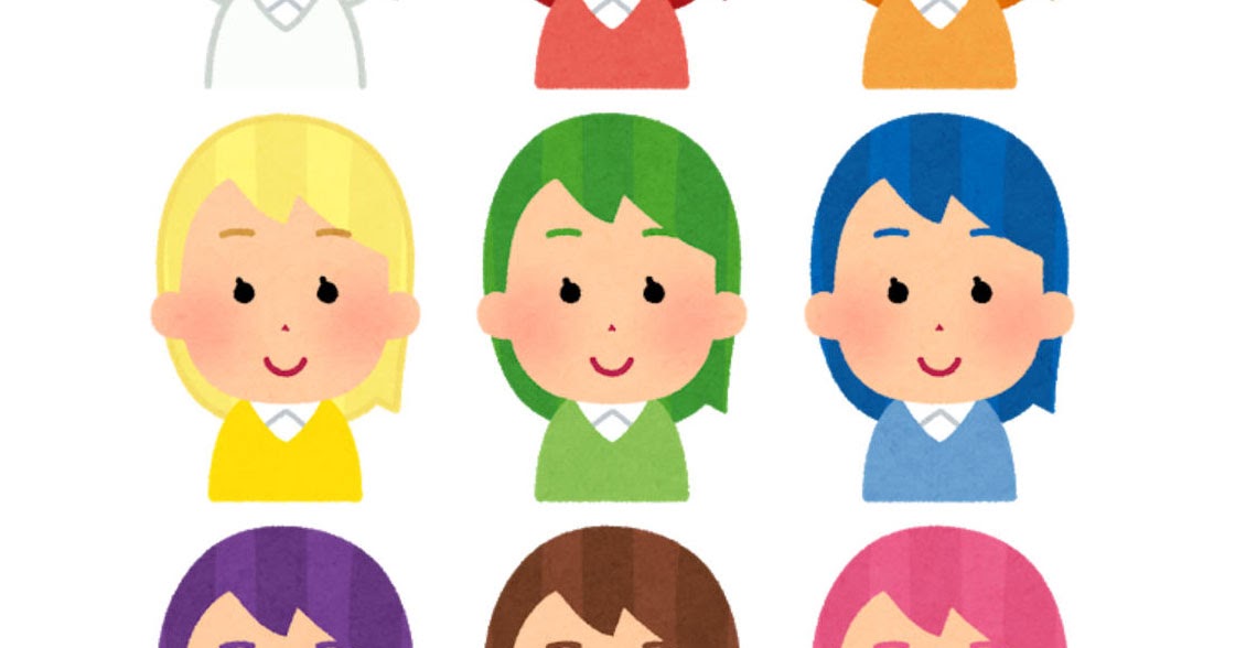 70以上 イラストや 茶髪 イラスト画像検索エンジン