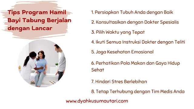 Tips Program Hamil Bayi Tabung Berjalan dengan Lancar