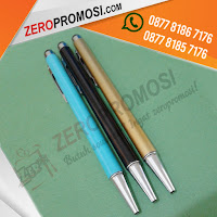 Souvenir Pulpen Besi, PEN STYLUS KARET BESI Warna, Pulpen Metal Warna dengan Stylus