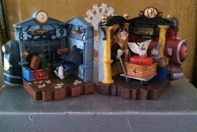 Harry Potter Platform 9 3/4 Bookends