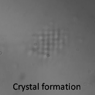 3-D arrays of optically induced crystals