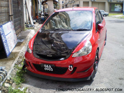 Modified Honda Jazz