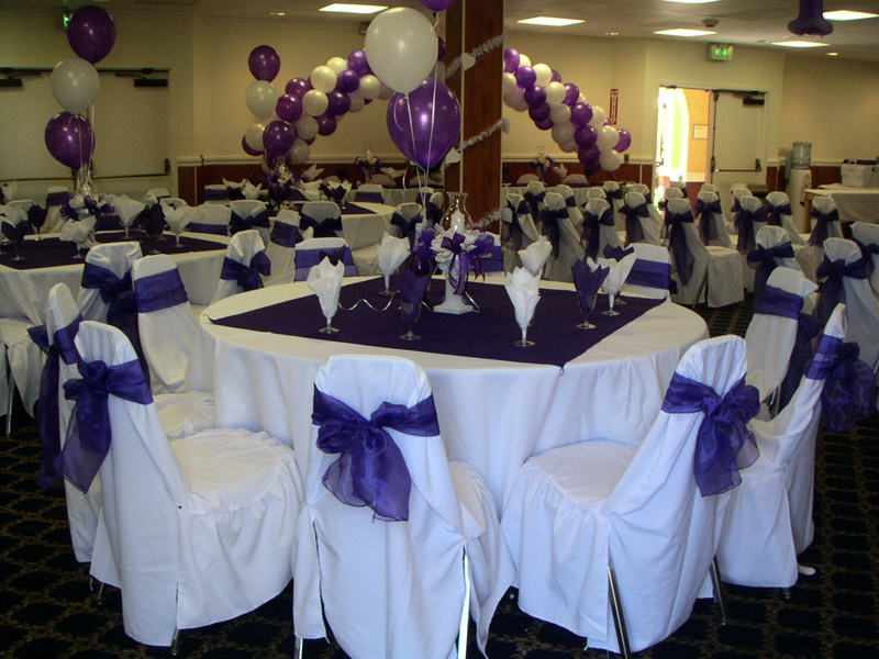 purple weddings themes