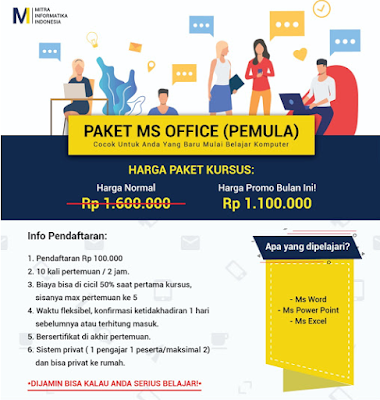 Paket Kursus YMII Cileungsi