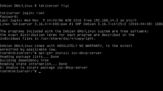 Salah satu permasalahan yang sering muncul ketika melakukan instalasi paket software di li [Fix]: Mengatasi Error Unable to locate package isc-dhcp-server di debian ketika install DHCP Server