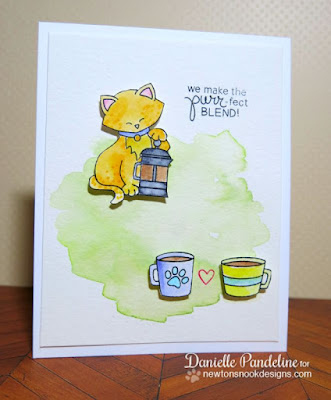 Newton Loves Coffee | Newtons Nook Designs | by Danielle Pandeline